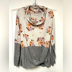 Maurice’s women’s long sleeve with cowl neck.